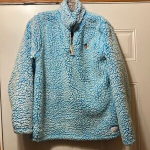 Odd Future Blue Sherpa Pullover M